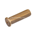 Brass Threaded capacitor discharge welding studs,CD WELD STUDS